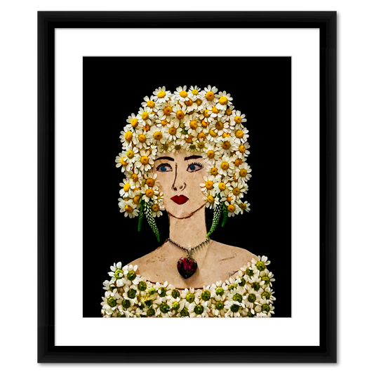 Daisy Fine Art Print - Rectangle Italian Prime Frame