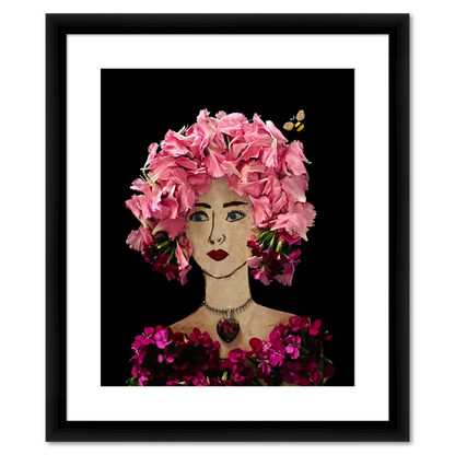 Dianthus Fine Art Print - Rectangle Italian Prime Frame