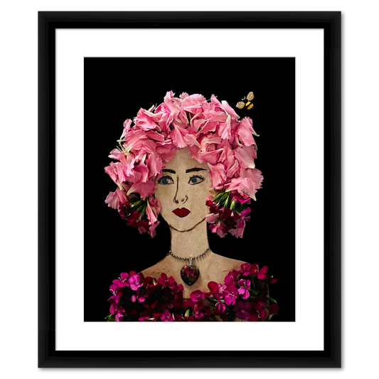 Dianthus Fine Art Print - Rectangle Italian Prime Frame