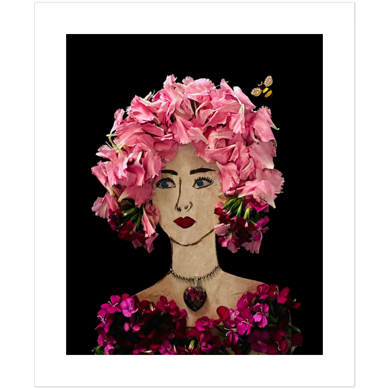 Dianthus Fine Art Print - Rectangle Unframed