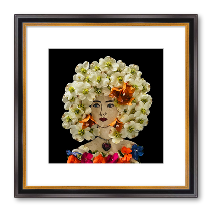Dogwood Fine Art Print - Square Academie Frame