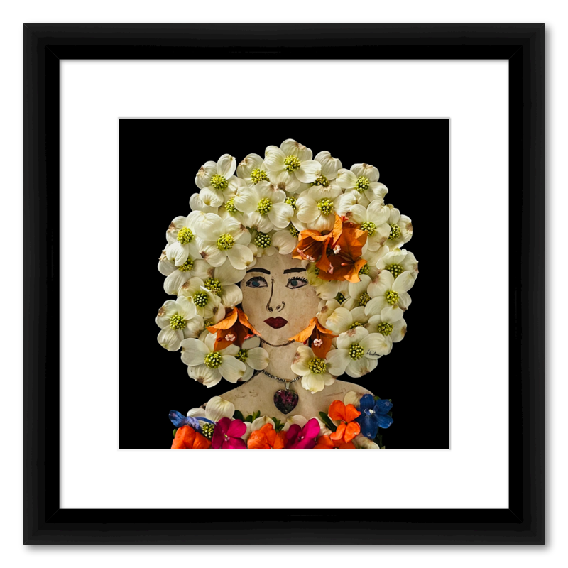 Dogwood Fine Art Print - Square Italian Prime Frame