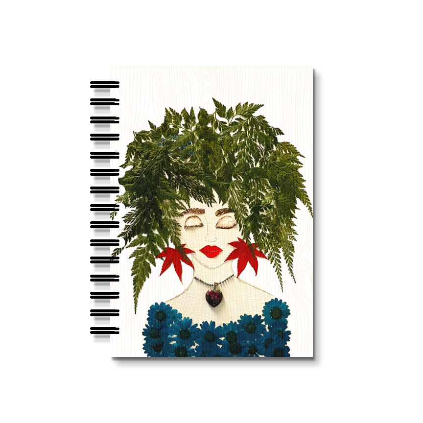 Fern Blue Notebook