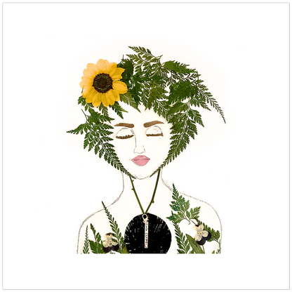 Fern Fine Art Print - Square Unframed