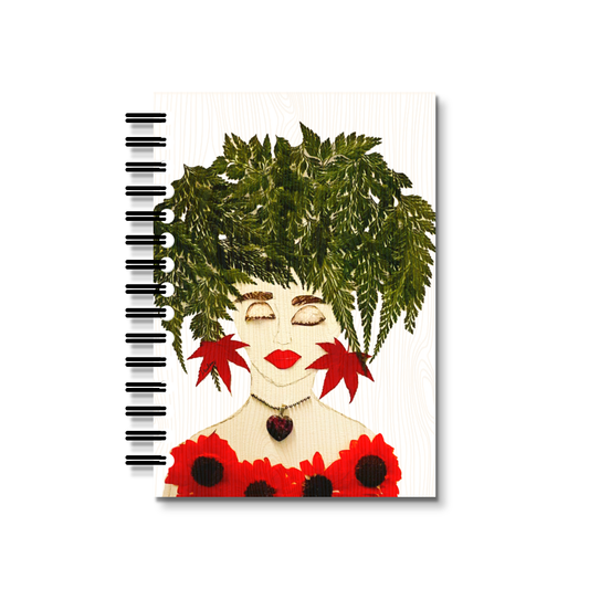 Fern Red Notebook