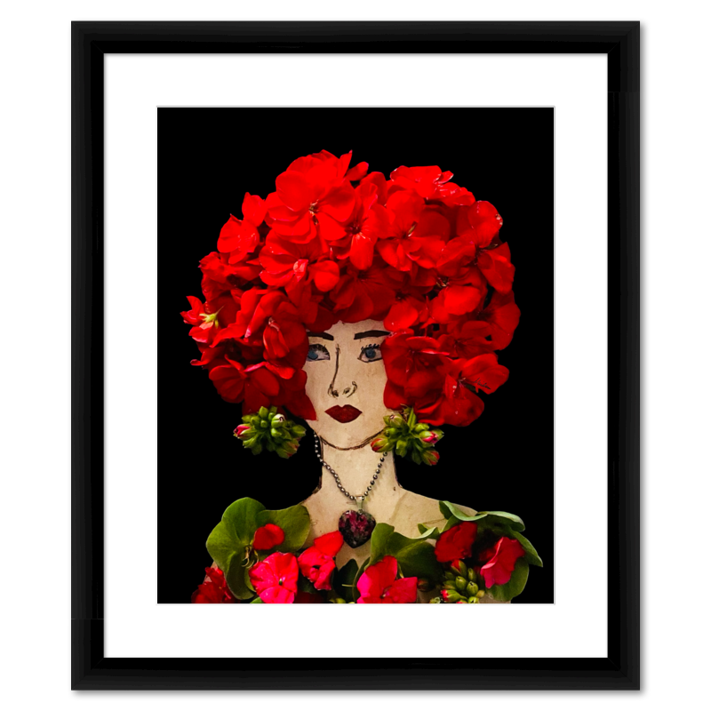 Gardenia Fine Art Print - Rectangle Italian Prime Frame