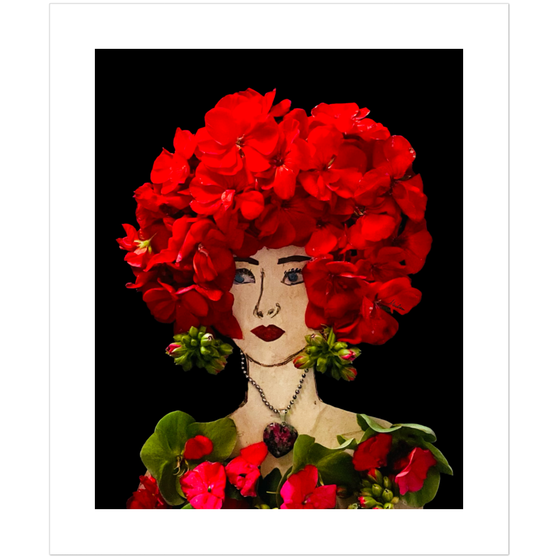 Gardenia Fine Art Print - Rectangle Unframed