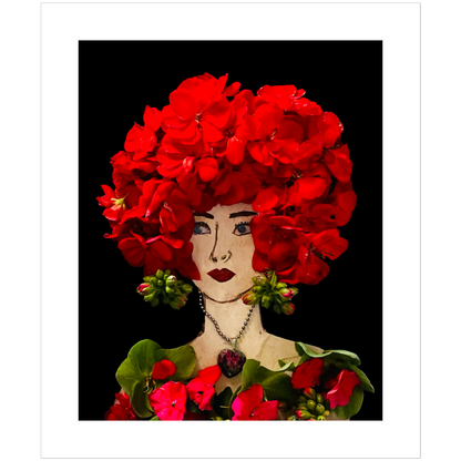 Gardenia Fine Art Print - Rectangle Unframed