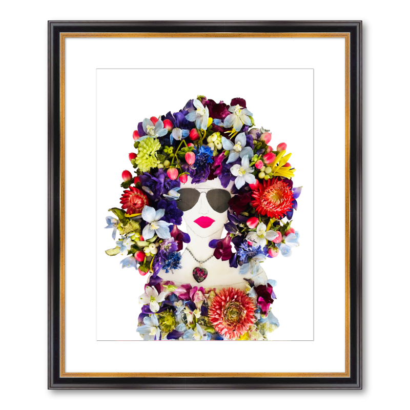 Girlfriend Fine Art Print - Rectangle Academie Frame