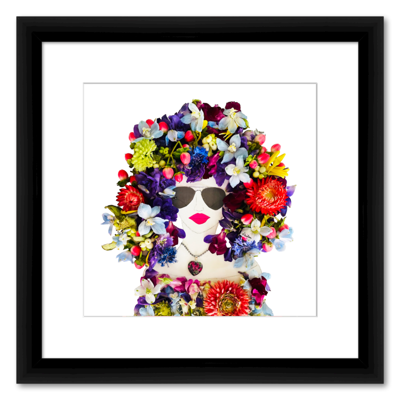 Girlfriend Fine Art Print - Square Italian Prime Frame