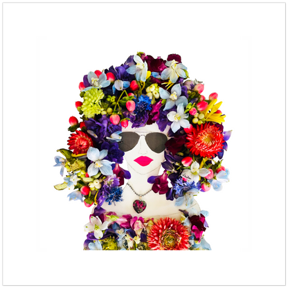 Girlfriend Fine Art Print - Square Unframed