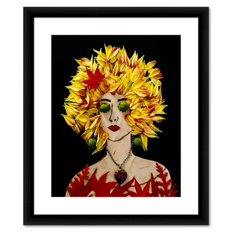 Green Eyes Fine Art Print - Rectangle Italian Prime Frame