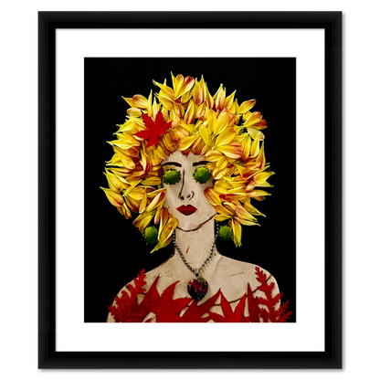 Green Eyes Fine Art Print - Rectangle Italian Prime Frame