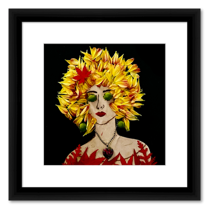 Green Eyes Fine Art Print - Square Italian Prime Frame