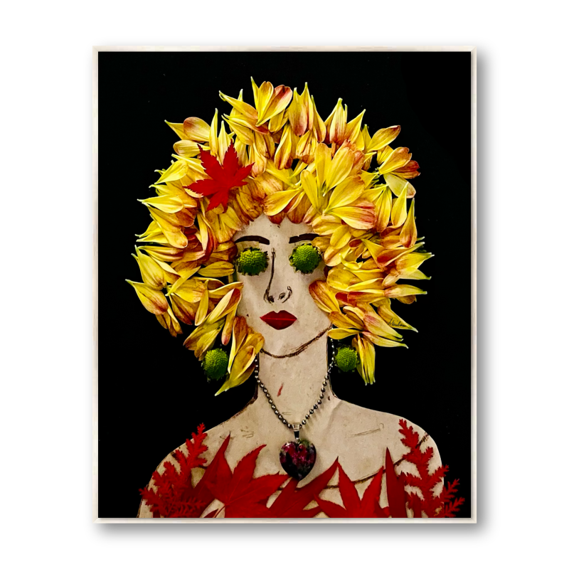 Green Eyes Metal Print - Rectangle Silver