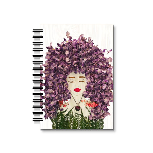 Hippie Wisteria Notebook
