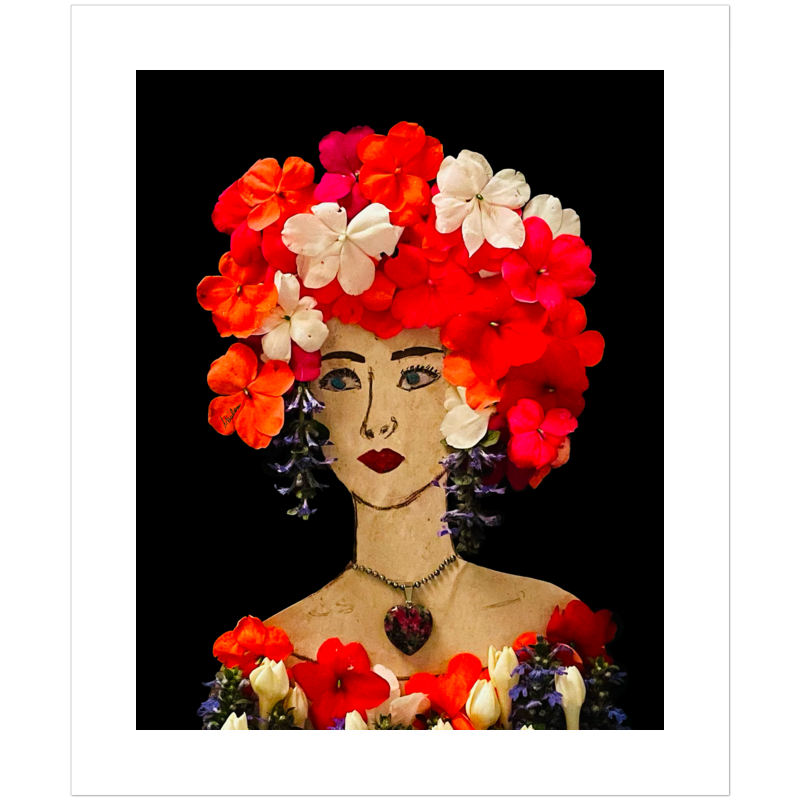 Impatiens Fine Art Print - Rectangle Unframed