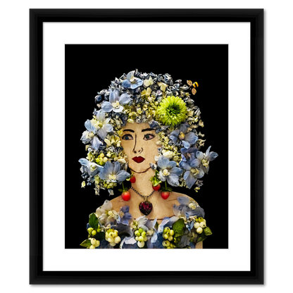 Iris Fine Art Print - Rectangle Italian Prime Frame