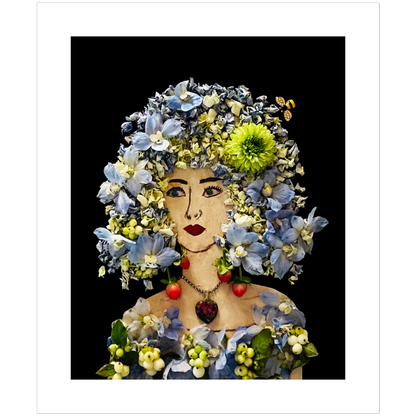 Iris Fine Art Print - Rectangle Unframed