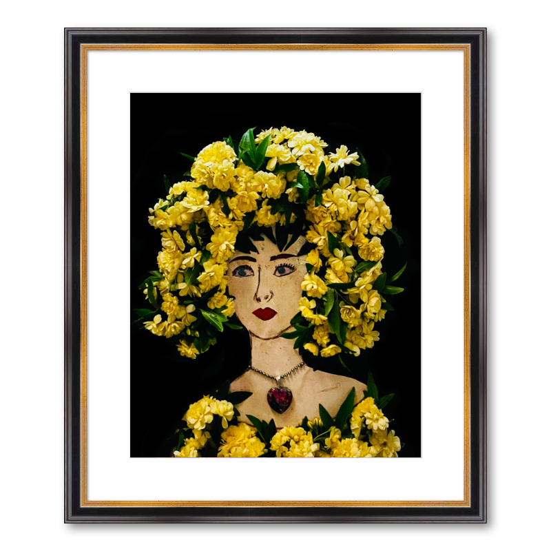 Lady Banks Fine Art Print - Rectangle Academie Frame