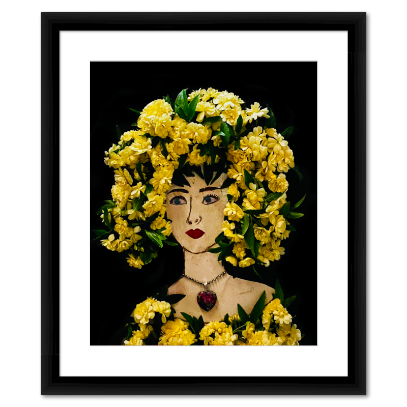 Lady Banks Fine Art Print - Rectangle Italian Prime Frame