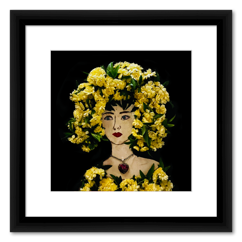Lady Banks Fine Art Print - Square Italian Prime Frame