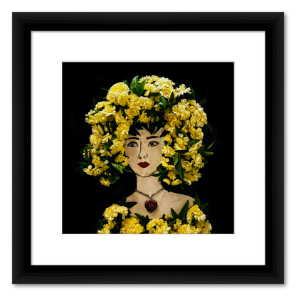 Lady Banks Fine Art Print - Square Italian Prime Frame