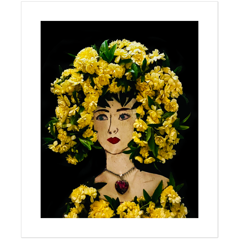 Lady Banks Fine Art Print - Rectangle Unframed