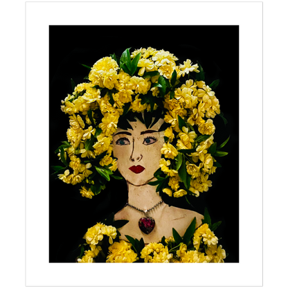 Lady Banks Fine Art Print - Rectangle Unframed