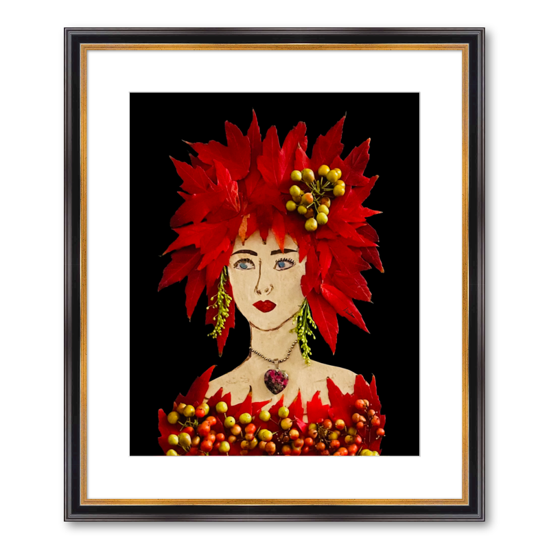 Maple Fine Art Print - Rectangle Academie Frame