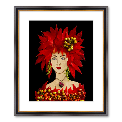 Maple Fine Art Print - Rectangle Academie Frame