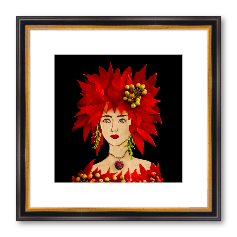 Maple Fine Art Print - Square Academie Frame