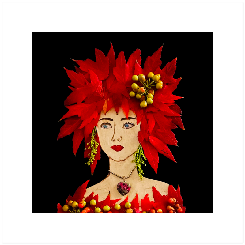 Maple Fine Art Print - Square Unframed