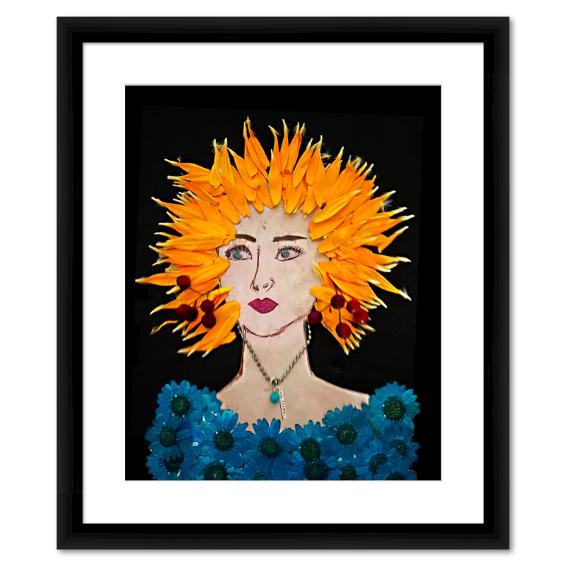 Marigold Fine Art Print - Rectangle Italian Prime Frame