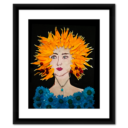 Marigold Fine Art Print - Rectangle Italian Prime Frame
