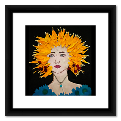 Marigold Fine Art Print - Square Italian Prime Frame