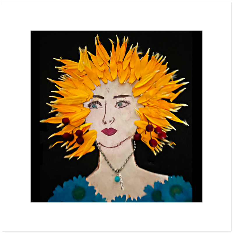 Marigold Fine Art Print - Square Unframed