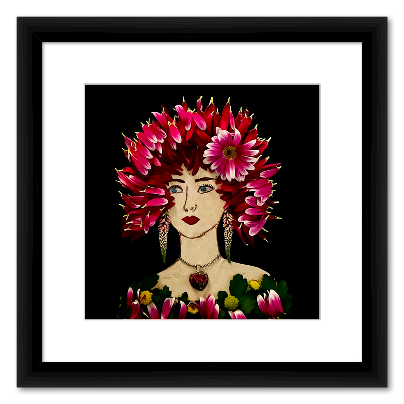 Mum Fine Art Print - Square Italian Prime Frame