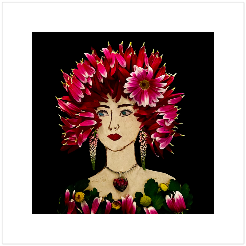 Mum Fine Art Print - Square Unframed