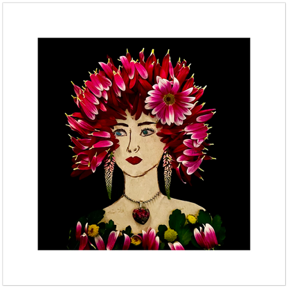Mum Fine Art Print - Square Unframed