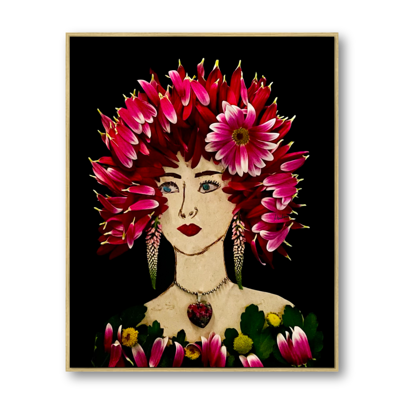 Mum Metal Print - Rectangle Gold