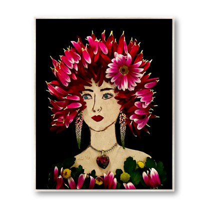 Mum Metal Print - Rectangle Silver