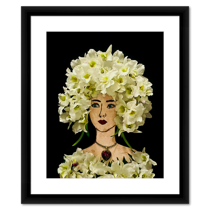 Orchid Fine Art Print - Rectangle Italian Prime Frame