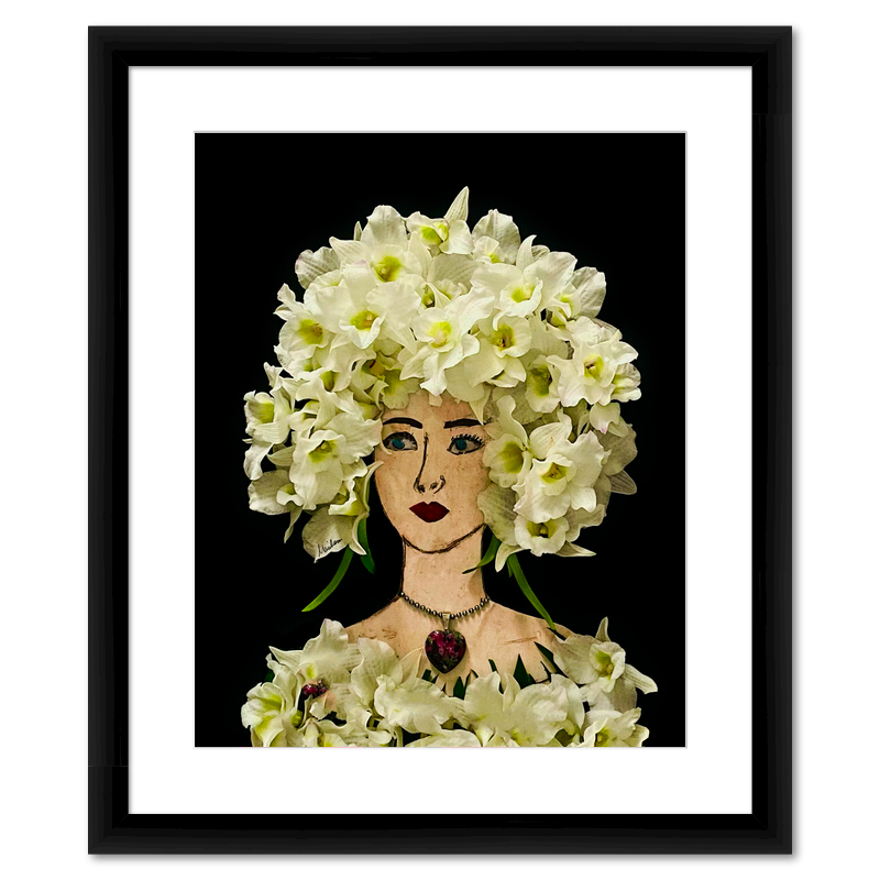 Orchid Fine Art Print - Rectangle Italian Prime Frame