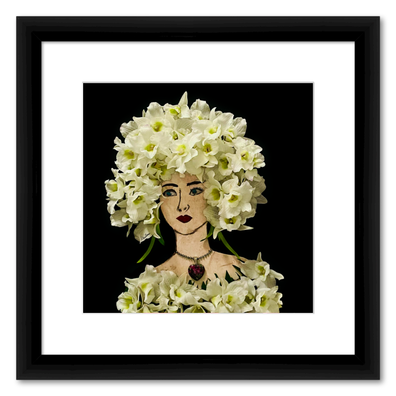 Orchid Fine Art Print - Square Italian Prime Frame