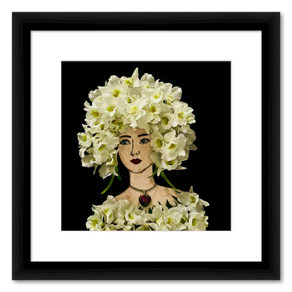 Orchid Fine Art Print - Square Italian Prime Frame