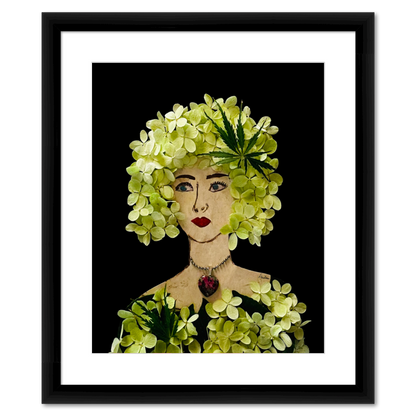 Panicle Hydrangea Fine Art Print - Rectangle Italian Prime Frame