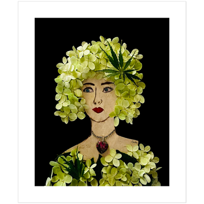 Panicle Hydrangea Fine Art Print - Rectangle Unframed