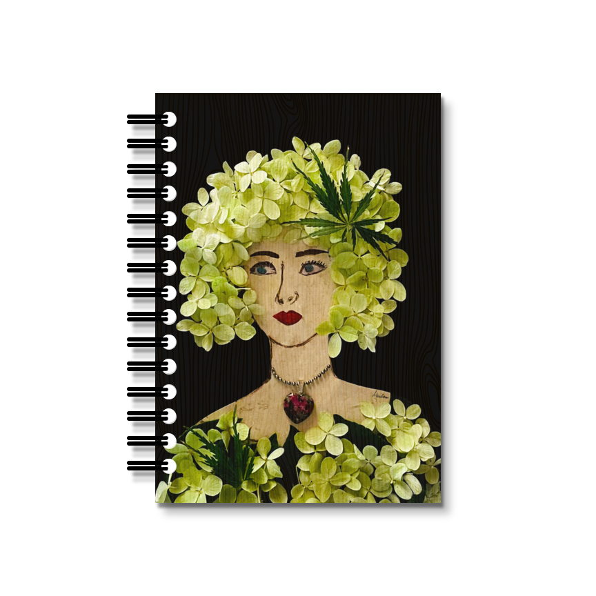 Panicle Hydrangea Notebook