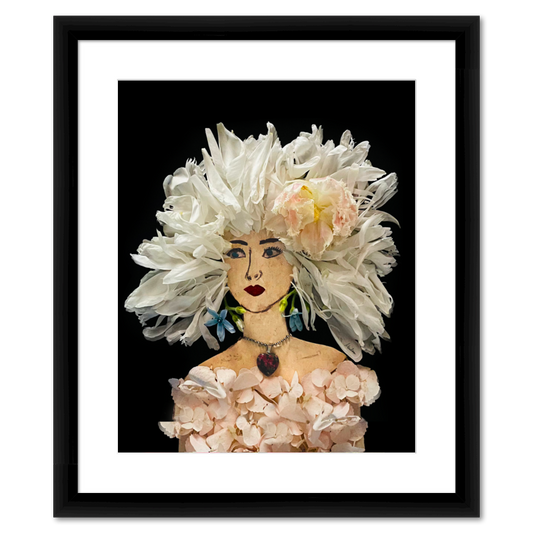 Peony Fine Art Print - Rectangle Italian Prime Frame